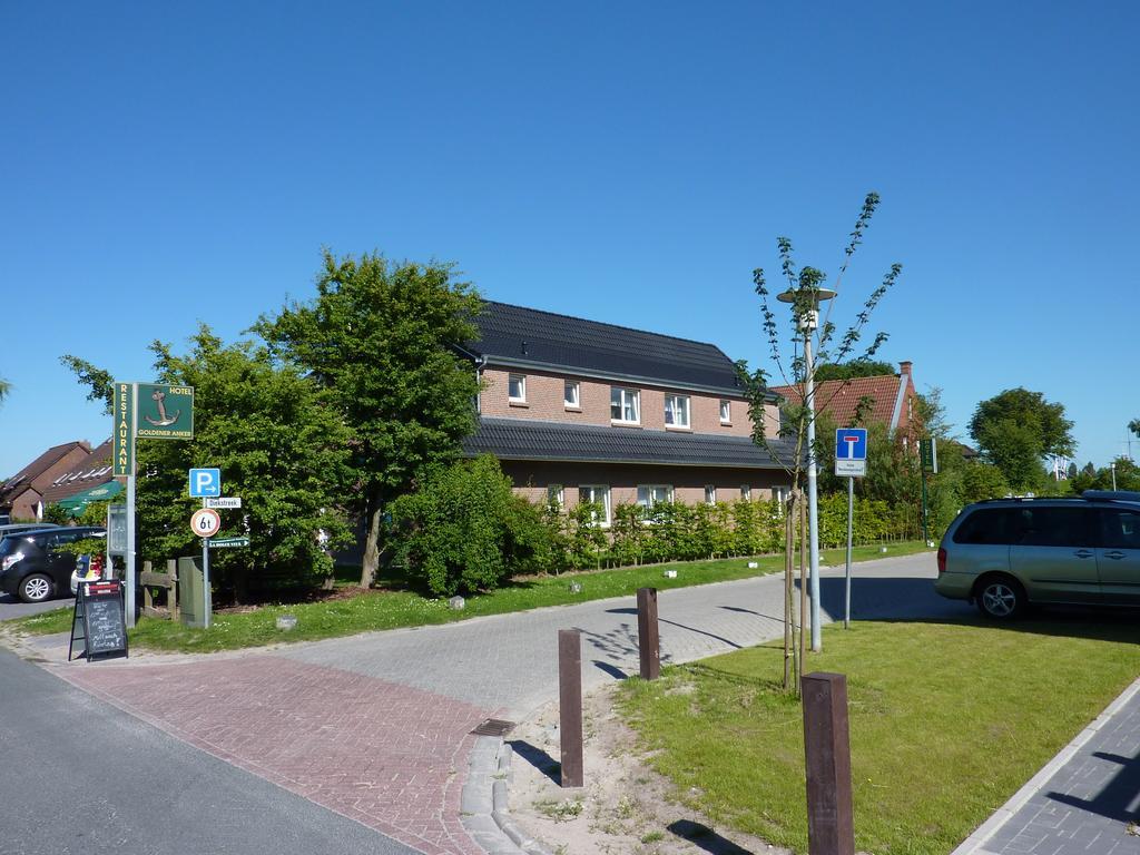 Hotel Garni Goldener Anker Greetsiel Extérieur photo